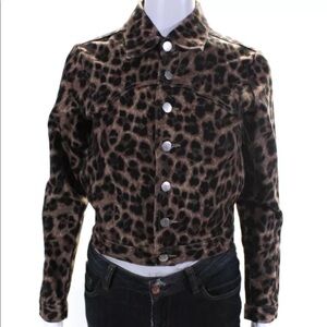 Miaou Leopard Print Small Jacket